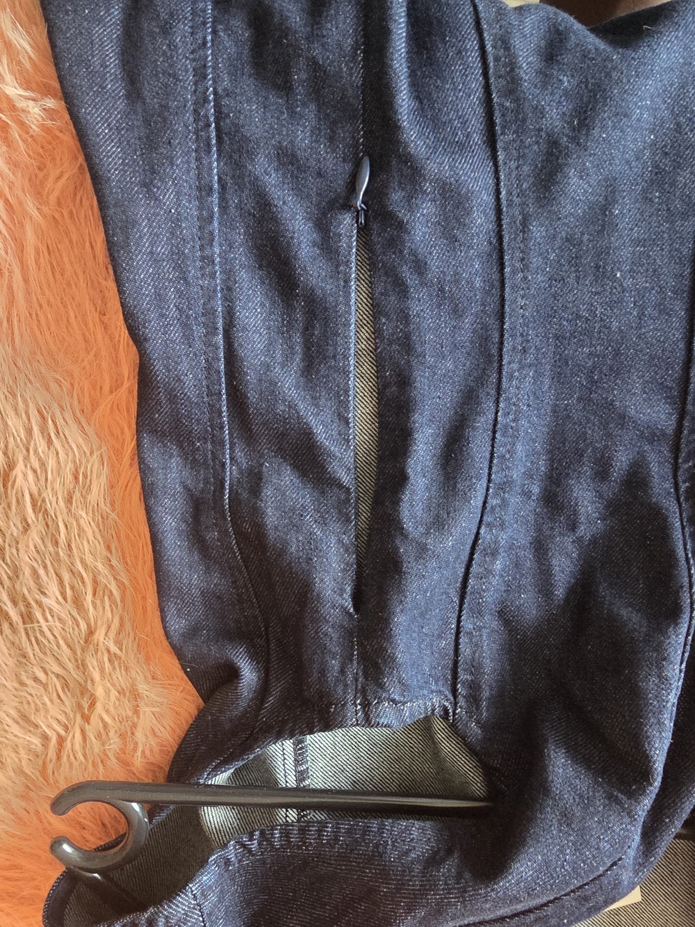 Madewell Dark Indigo Scoop Neck Denim Tank - Picture 10 of 10